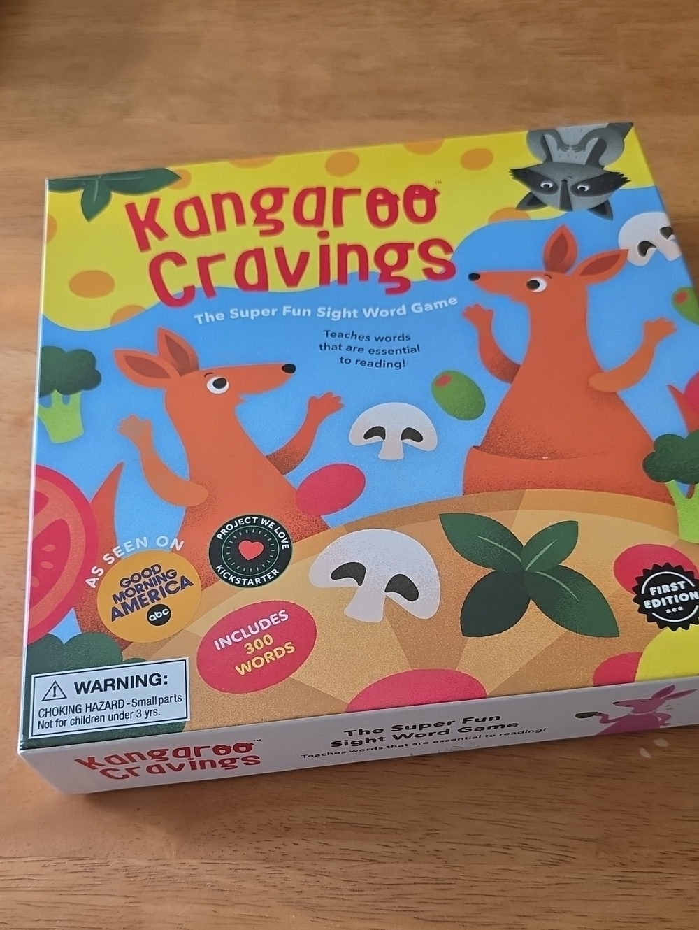 Kids Sight Word Game -Kangaroo Cravings